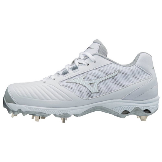 Mizuno 9-Spike Advanced Sweep 4 Low Metal Softball Cipő Női Fehér | DVRI-31052