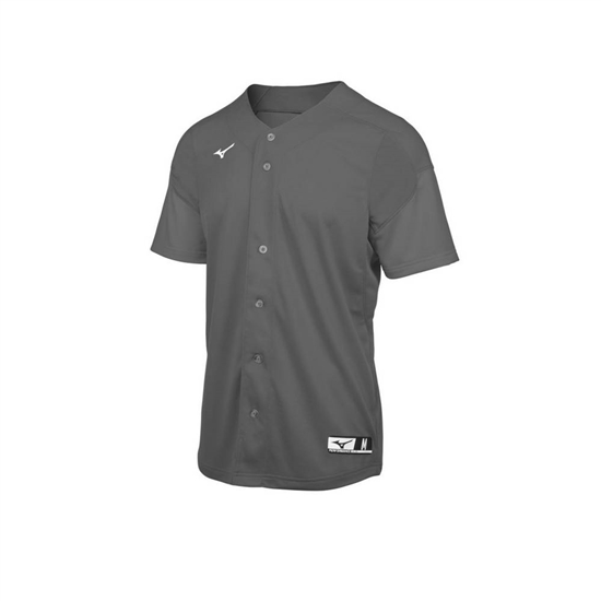 Mizuno Aerolite Full Button Baseball Jersey Férfi Szürke | XMAF-98620