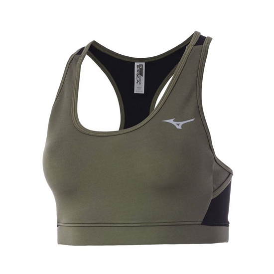 Mizuno Alpha Mesh Back Sportmelltartó Női Zöld | YNRU-83476