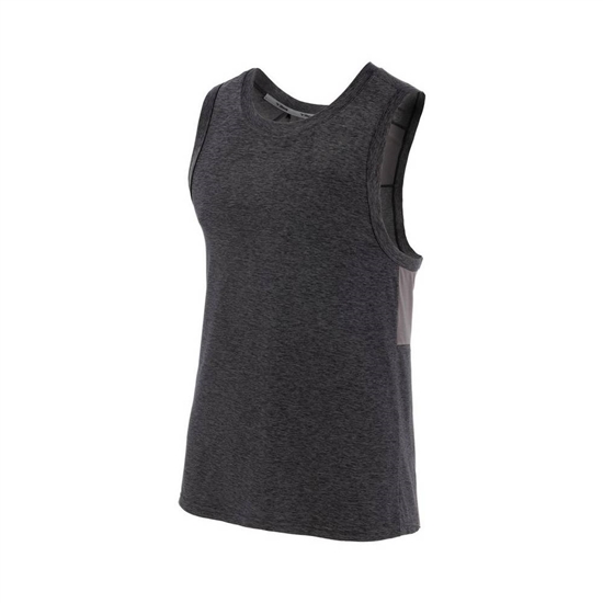 Mizuno Alpha Running Tank Top Férfi Fekete | DBEZ-31058