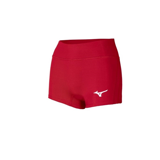 Mizuno Apex 2.5" Inseam Volleyball Rövidnadrág Női Piros | XUZD-29034