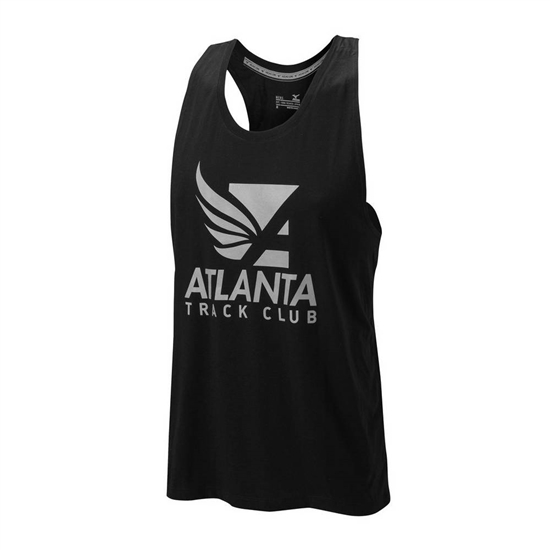 Mizuno Atlanta Track Club 50/50 Tank Top Férfi Fekete | CDSF-02947