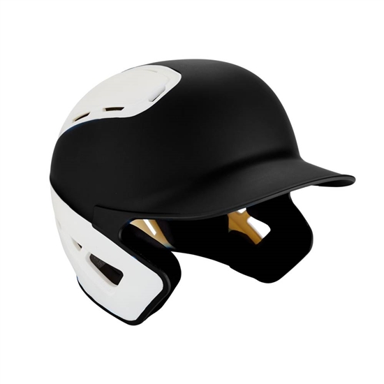 Mizuno B6 Baseball Batting Helmet Férfi Fekete / Fehér | HYBU-23579