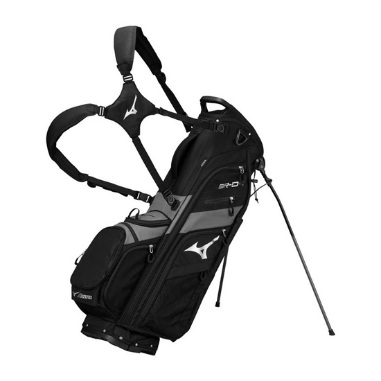 Mizuno BR-D4 6-Way Stand Táska Férfi Fekete / Szürke | ASTK-30792