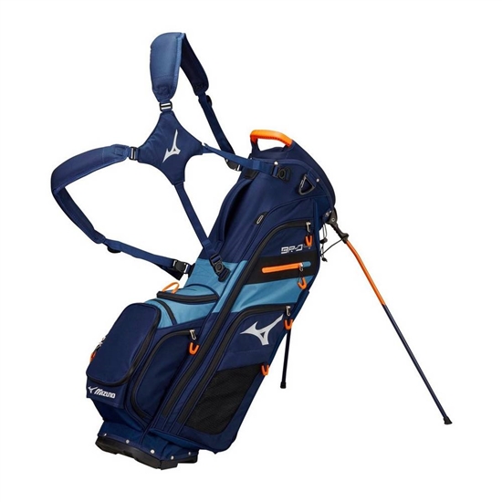 Mizuno BR-D4 6-Way Stand Táska Női Sötétkék / Szürke Kék | KYDB-82614