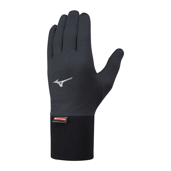 Mizuno BT Könnyű Running Gloves Férfi Fekete | HQKE-40137