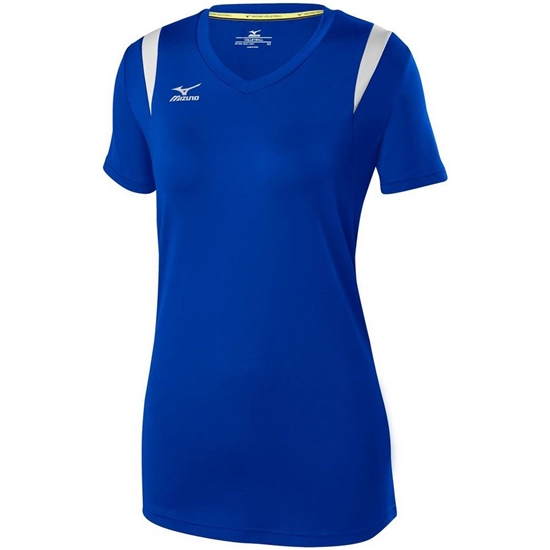 Mizuno Balboa 5.0 Long Sleeve Volleyball Jersey Női Királykék / Titán | UJVL-89607