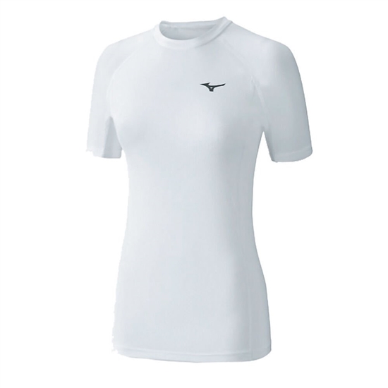 Mizuno Bio Gear SS T shirts Női Fehér | MBAE-95426