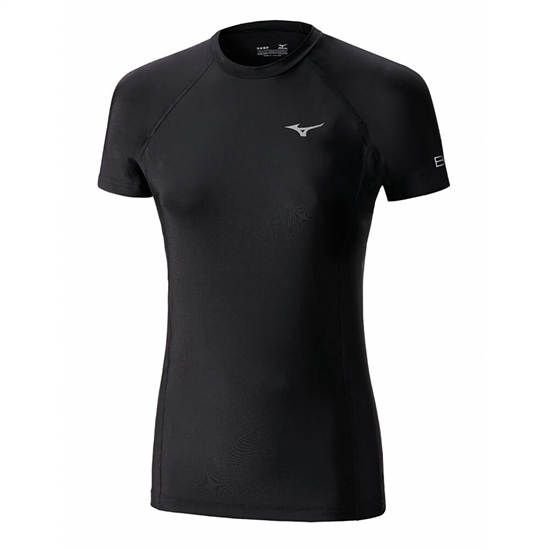 Mizuno Bio Gear SS T shirts Női Fekete | LVST-08547