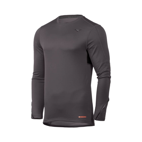 Mizuno Breath Thermo Base Layer Férfi MélySzürke | FKOV-38725