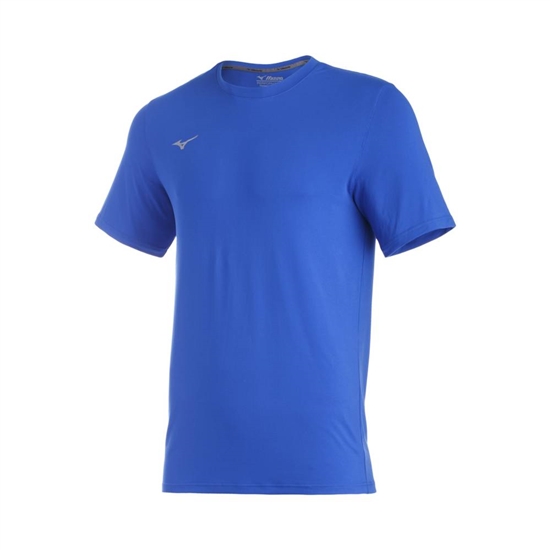 Mizuno Comp Diamond Rövid Sleeve Crew Baseball T shirts Férfi Királykék | UCGQ-92865