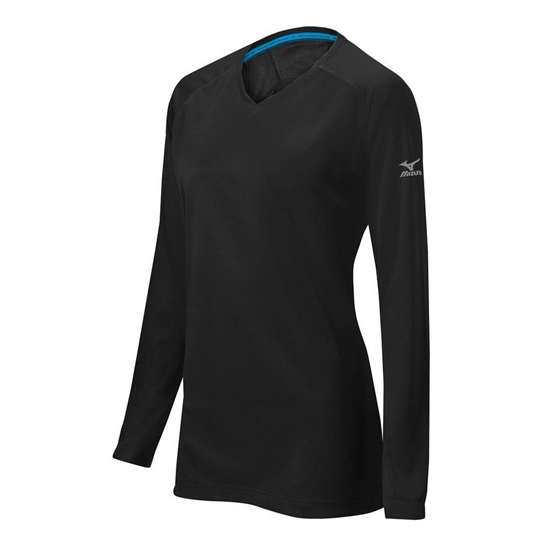 Mizuno Comp Training Tops Női Fekete | BIEY-45239