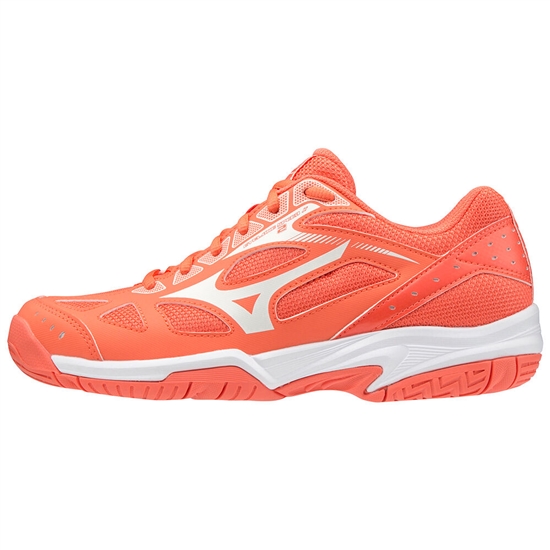 Mizuno Cyclone Speed 2 Röplabda Cipő Férfi Korall / Fehér | TPYG-37518