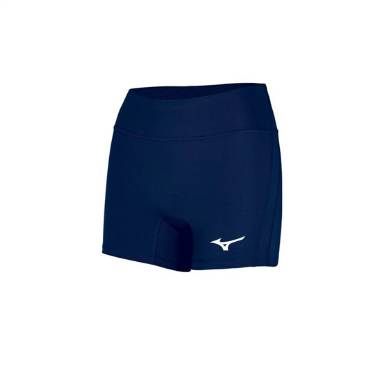 Mizuno Elevated 4" Inseam Volleyball Rövidnadrág Női Sötétkék | QADF-89356