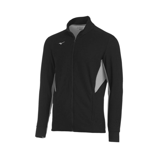 Mizuno Elite Thermal Kabát Férfi Fekete / Szürke | ZBAY-16934