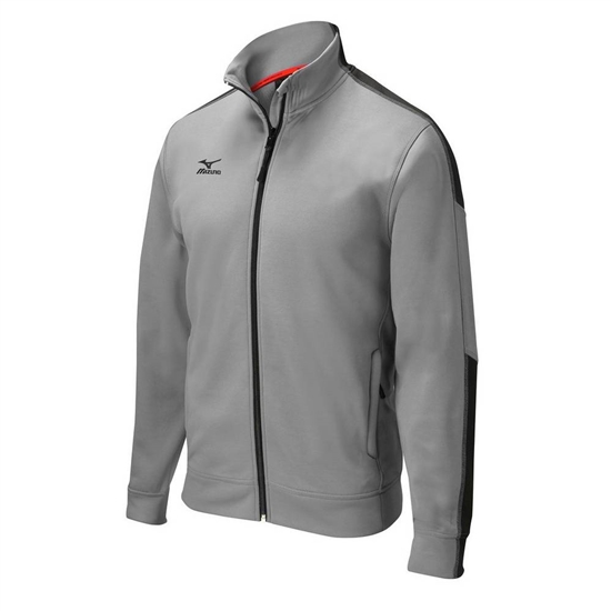 Mizuno Elite Thermal Kabát Férfi Szürke / Fekete | VDKU-98321