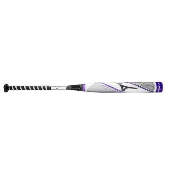 Mizuno F20-pwr Crbn Fastpitch Softball (-10) Bat Női Fehér / Lila | ZSYB-19658