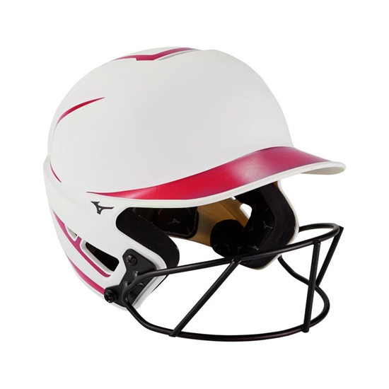 Mizuno F6 Fastpitch Softball Batting Helmet Női Fehér / Piros | CXWL-47216