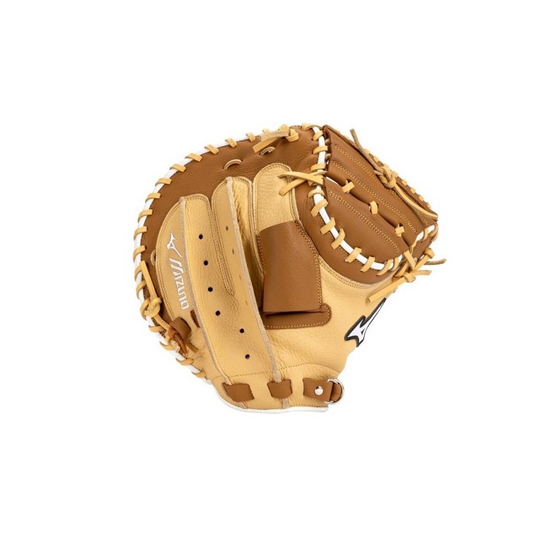 Mizuno Franchise Series Baseball Catchers Mitt 33.5" Catchers Mitt Férfi Barna | ELDX-79816