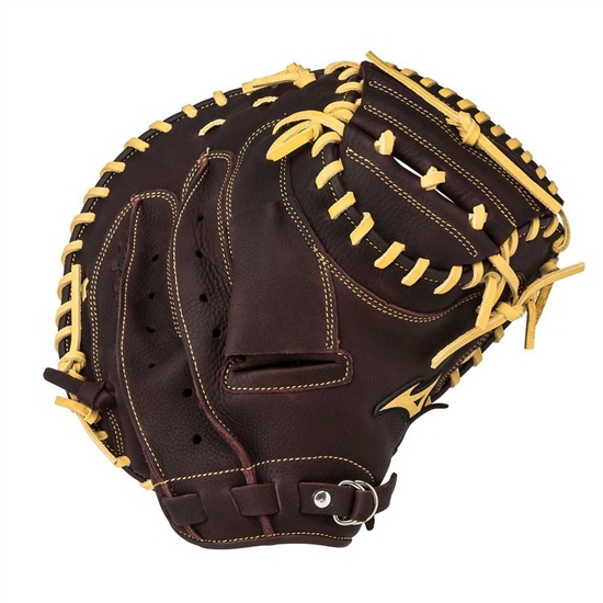 Mizuno Franchise Series Baseball Catchers Mitt 33.5" Catchers Mitt Férfi Kávé / Titán | TZAO-60487