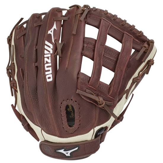 Mizuno Franchise Series Slowpitch Softball Glove 13" Gloves Női Kávé / Titán | ALRN-14086