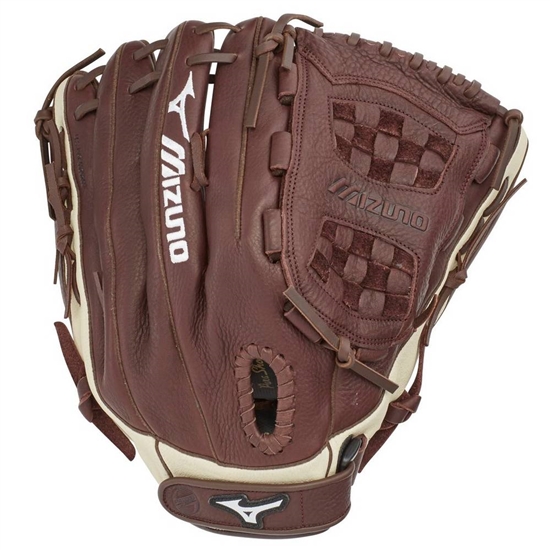 Mizuno Franchise Series Slowpitch Softball Glove 14" Gloves Női Kávé / Titán | WTLJ-90748