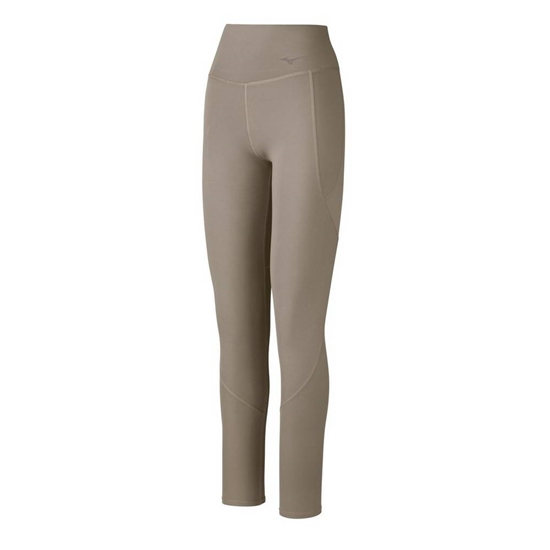 Mizuno Full Length Instinct Tights Női Khaki | GVRM-86972