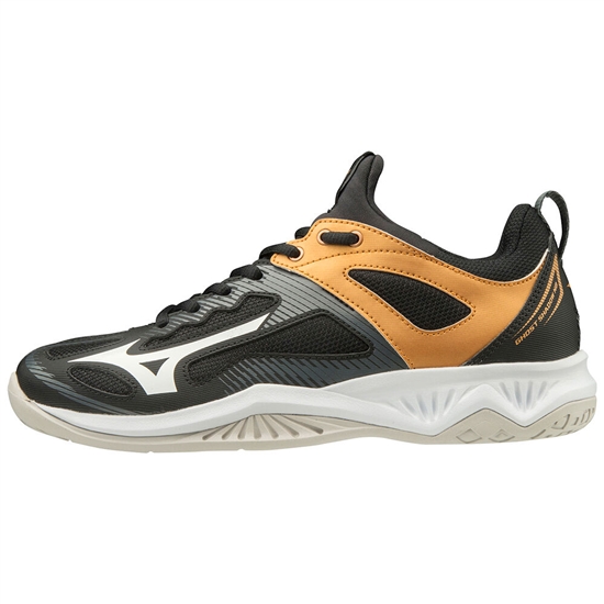 Mizuno Ghost Shadow Nb Netball Cipő Női Fekete / Fehér | TXKC-64359