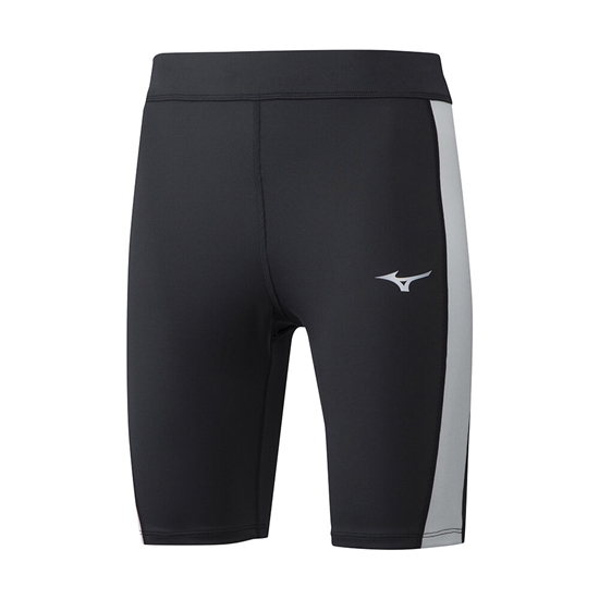 Mizuno Impulse Core Mid Tights Női Fekete / Szürke | FTEY-85743