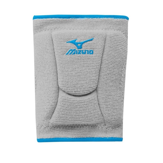 Mizuno LR6 Highlighter Volleyball Knee Pads Férfi Szürke / Kék | FHCJ-07143