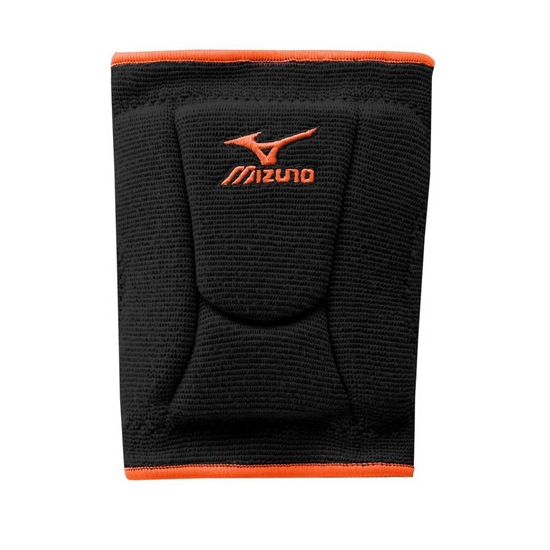 Mizuno LR6 Highlighter Volleyball Knee Pads Női Fekete / NarancsSárga | PJHG-84156