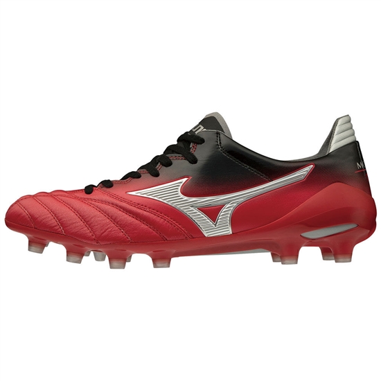 Mizuno MORELIA NEO II JAPAN Focicipő Férfi Piros / Titán / Fekete | ZIQX-85617