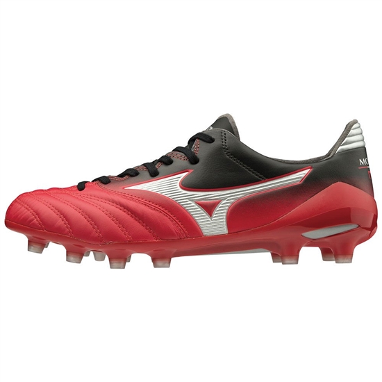 Mizuno MORELIA NEO II MD Focicipő Női Piros / Titán / Fekete | BHUS-90853