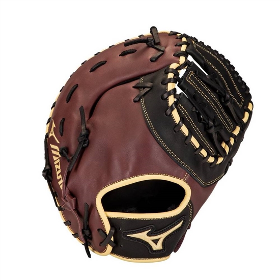 Mizuno MVP Prime Baseball First Base Mitt 12.5" Catchers Mitt Női Fekete Rózsaszín | BAIF-23961