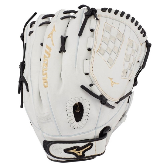 Mizuno MVP Prime Fastpitch Softball Glove 12.5" Gloves Női Fehér / Fekete | GNMQ-80297