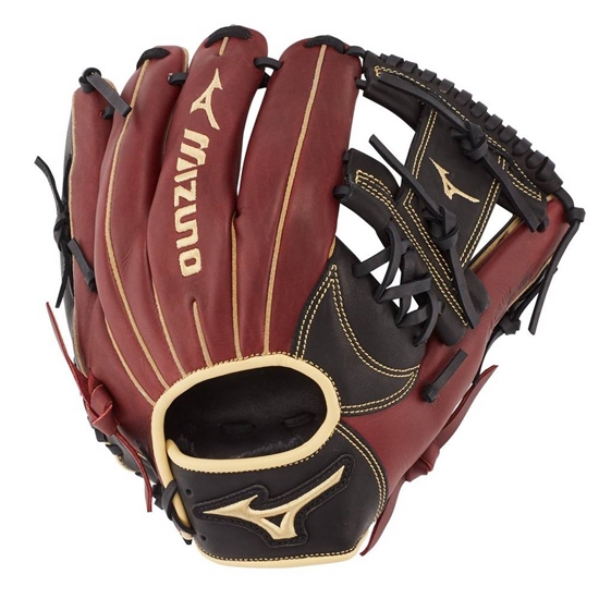 Mizuno MVP Prime Infield Baseball Glove 11.75" Gloves Női Fekete Rózsaszín | HPUL-36518