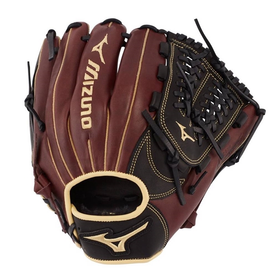 Mizuno MVP Prime Infield Baseball Glove 11.5" Gloves Női Fekete Rózsaszín | KYOL-96341