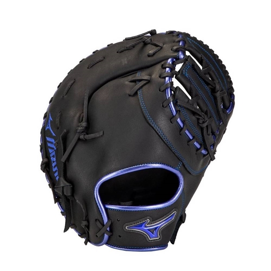 Mizuno MVP Prime SE Baseball First Base Catchers Mitt 12.5" Catchers Mitt Női Fekete / Királykék |