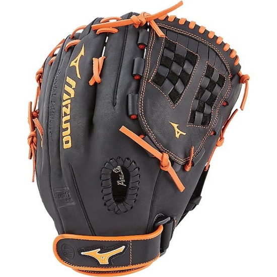 Mizuno MVP Prime SE Fastpitch Softball Glove 12.5" Gloves Női Fekete / NarancsSárga | CSDZ-90135