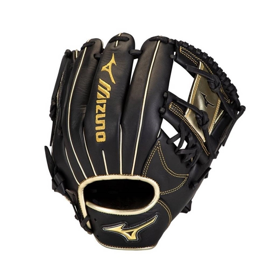 Mizuno MVP Prime SE Infield Baseball Glove 11.5" Gloves Női Fekete / Arany | DRMO-51703