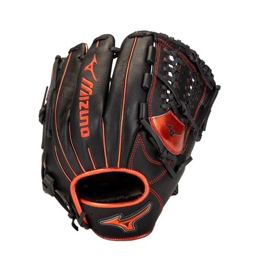 Mizuno MVP Prime SE Infield Baseball Glove 11.75" Gloves Férfi Fekete / Piros | KSMB-46359