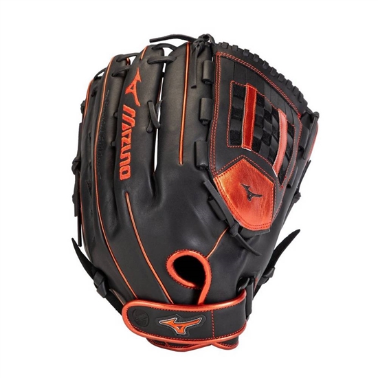 Mizuno MVP Prime SE Slowpitch Softball Glove 14" Gloves Női Fekete / Piros | ZRIS-95382