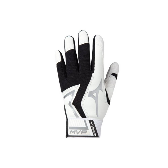 Mizuno MVP Tee Ball Batting Gloves Férfi Fekete | TVLR-18930