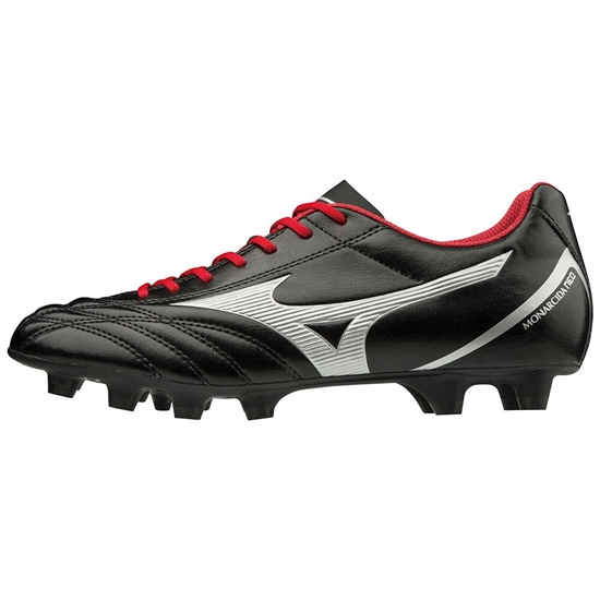 Mizuno Monarcida Neo Select Focicipő Női Fekete / Titán / Piros | HOTZ-21035