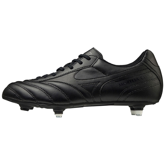 Mizuno Morelia II Club SI Focicipő Férfi Fekete | HQDS-68732