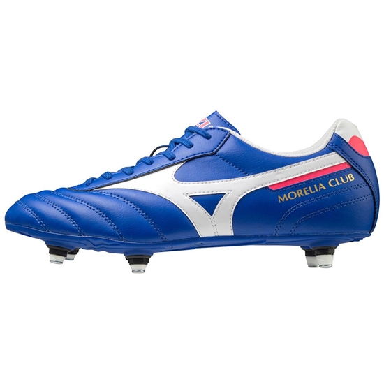 Mizuno Morelia II Club SI Focicipő Női Kék / Fehér | WXLF-24961