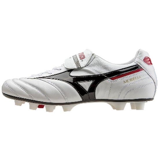 Mizuno Morelia II Made in Japan Focicipő Női Fehér / Fekete / Piros | XZDM-86249