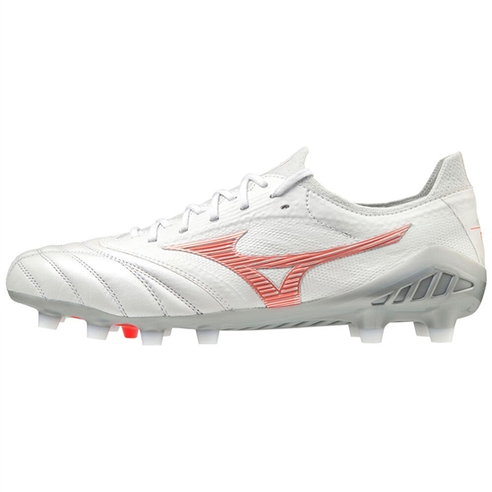 Mizuno Morelia Neo 3 beta Japan Focicipő Női Fehér / Korall | XLKE-12749