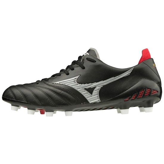 Mizuno Morelia Neo III Made in Japan Focicipő Női Fekete / Fehér | GFDV-80437