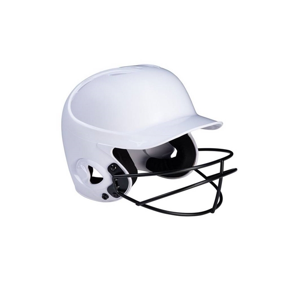 Mizuno Mvp Series Solid Batting Helmet With Fastpitch Softball Mask Helmet Női Fehér | VOIY-43970